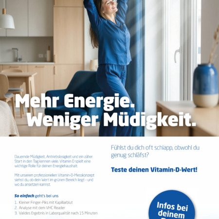 Mehr Energie – weniger Müdigkeit