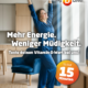 Mehr Energie – weniger Müdigkeit