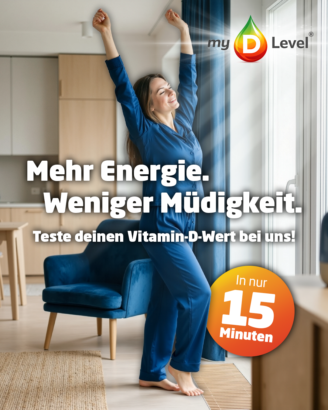 Mehr Energie – weniger Müdigkeit
