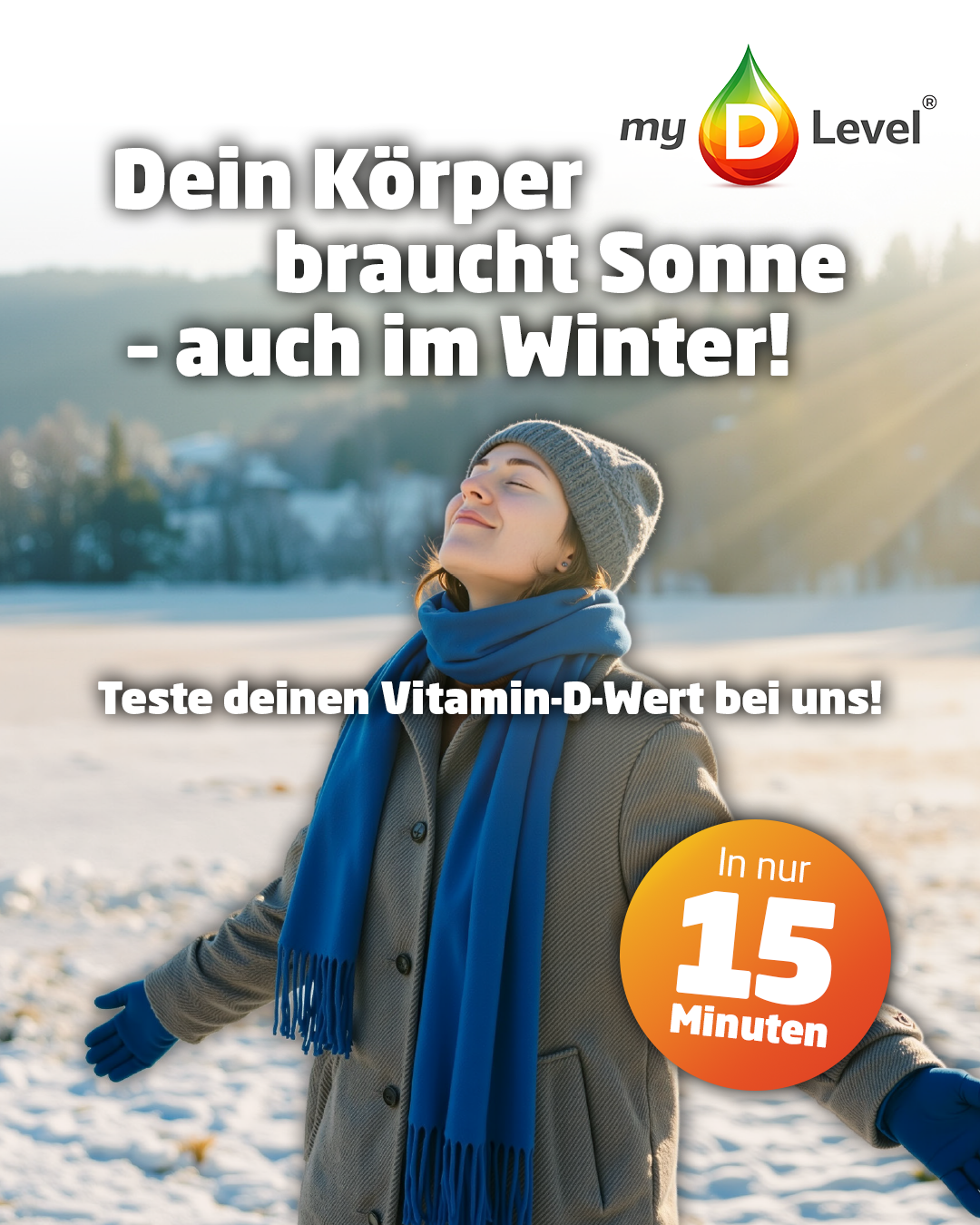Dein Körper braucht Sonne – auch im Winter